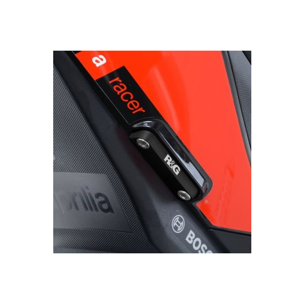 R&G Rear Foot Rest Blanking Plate Kit for Aprilia models
